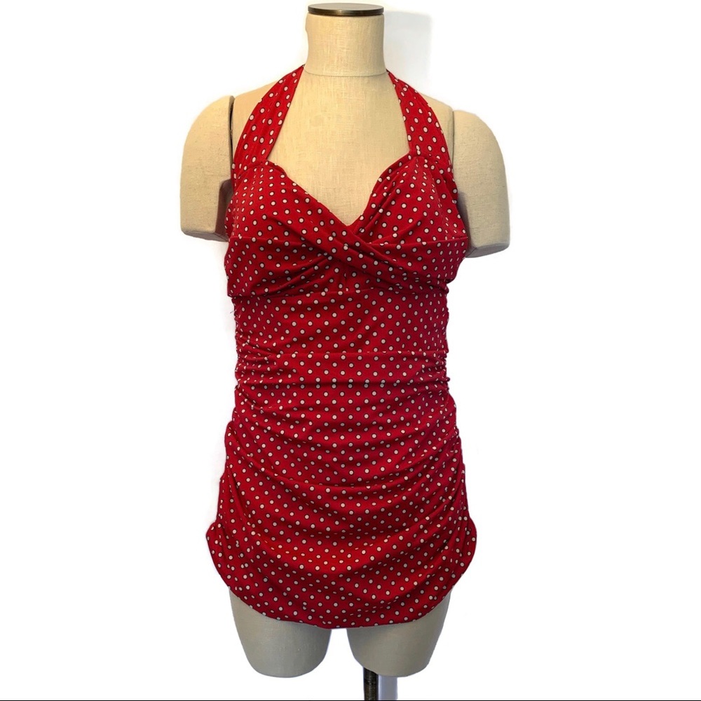 CATALINA Suddenly Slim Red One Piece!